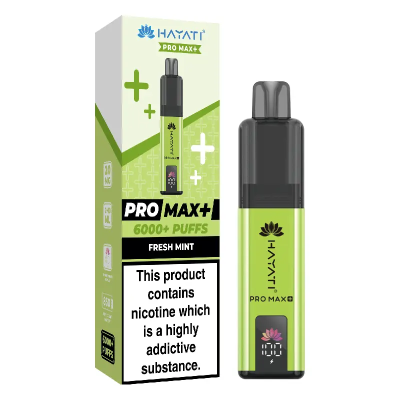 Fresh Mint Hayati Pro Max Plus 6K Disposable Vape 20mg